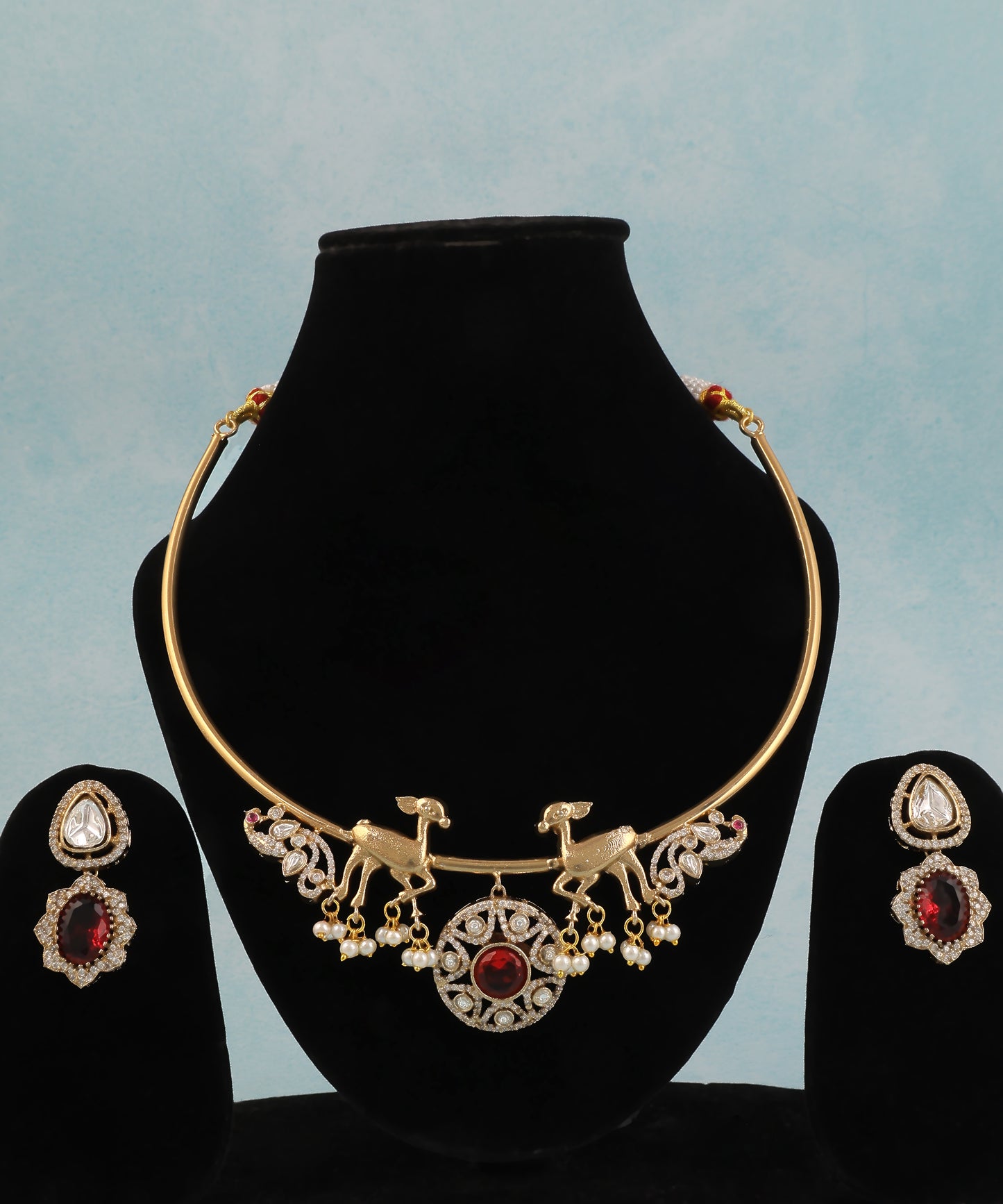 Mayurah Hasli/Necklace In Ruby