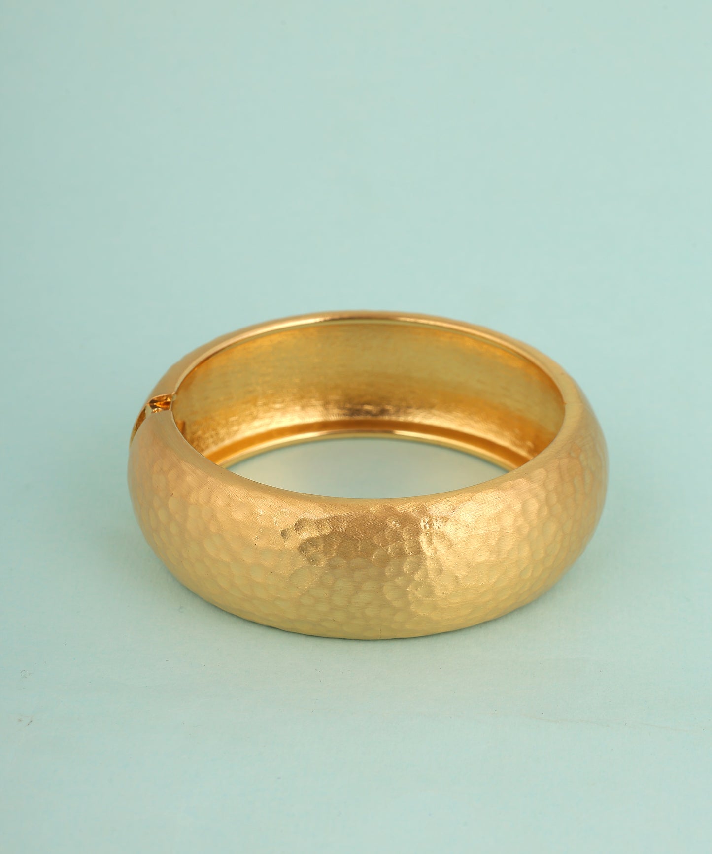Hammered Circular Bracelet