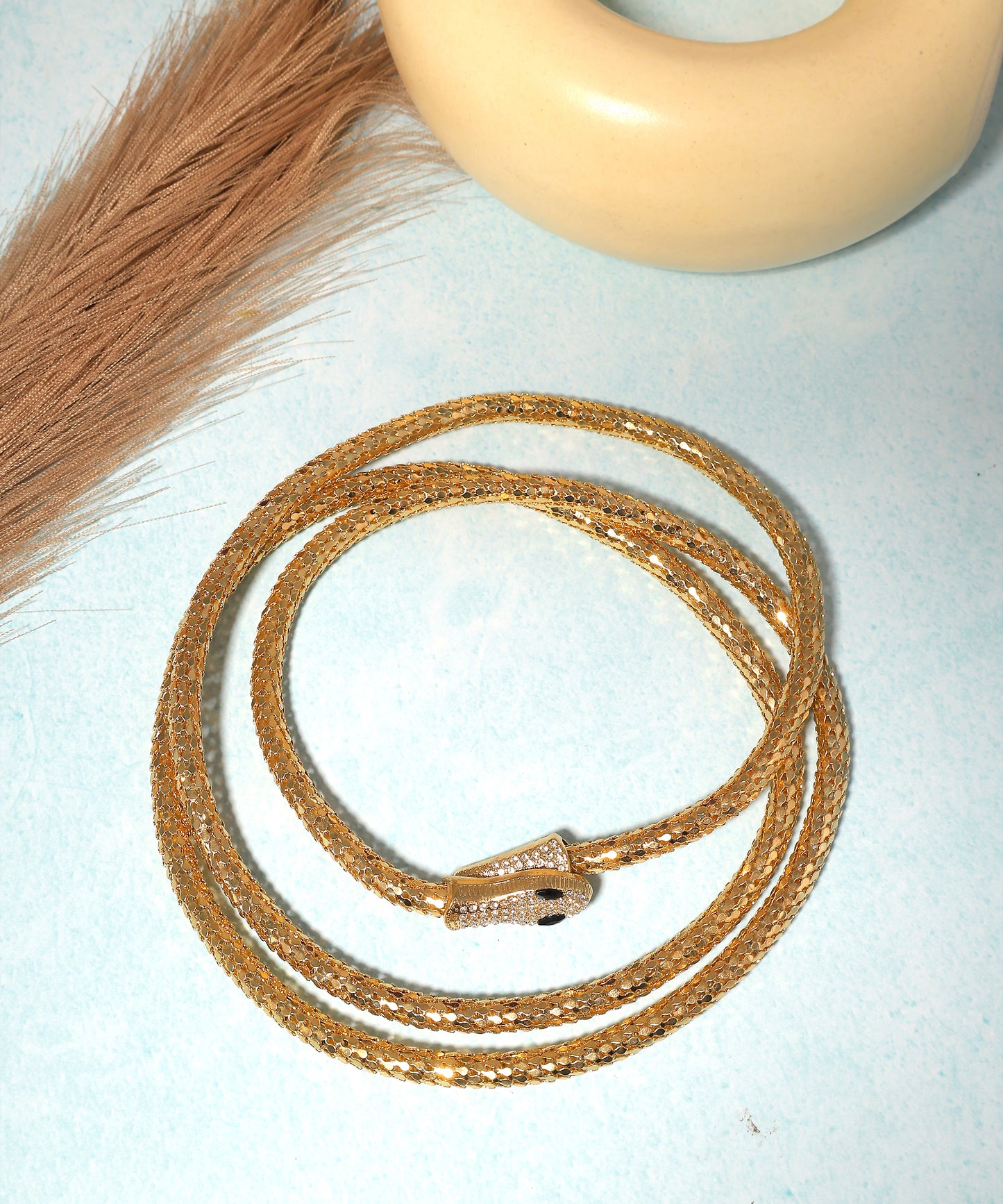 Multipurpose Serpentine Anti Tarnish Necklace