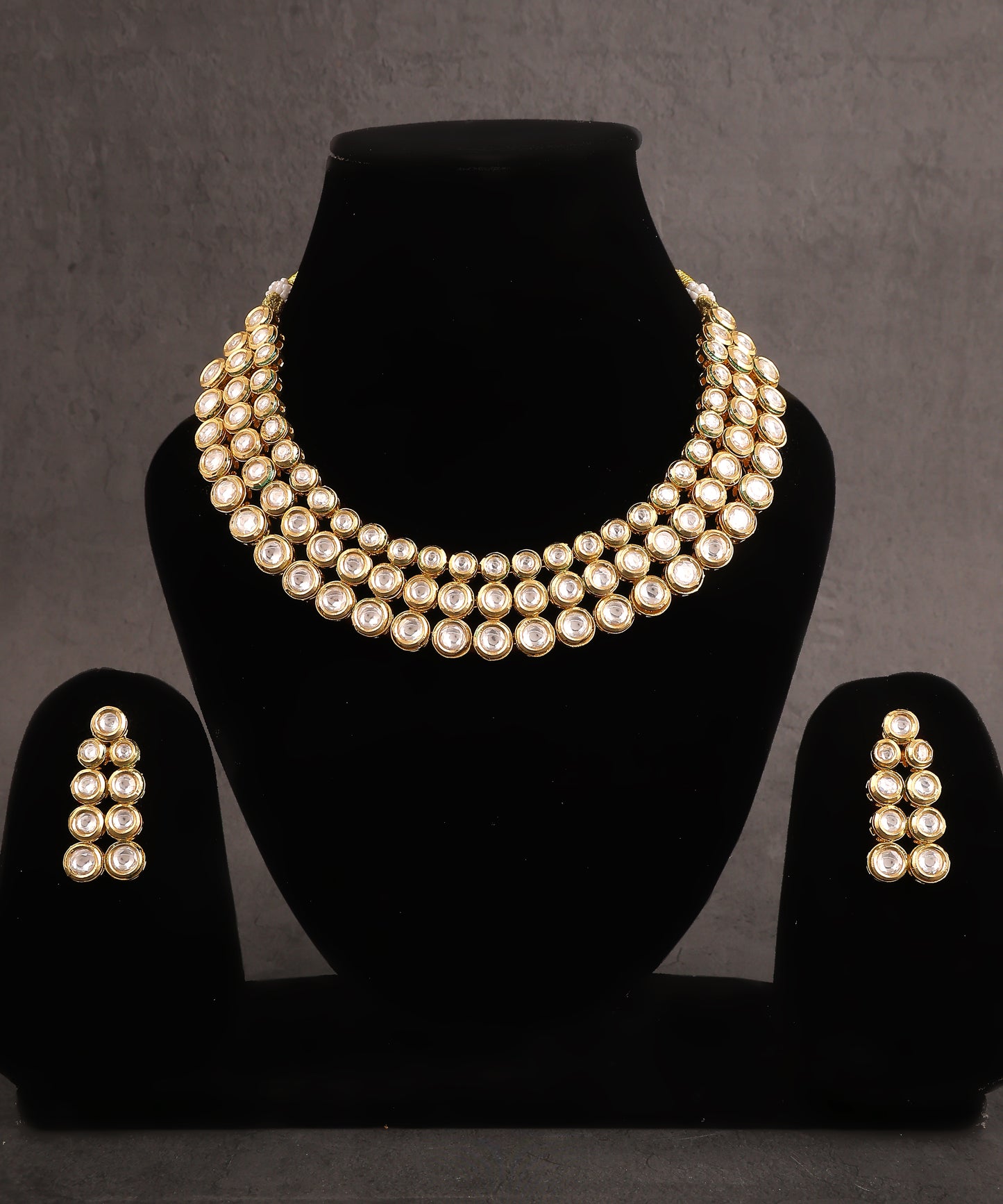 Kundan three layered Necklace