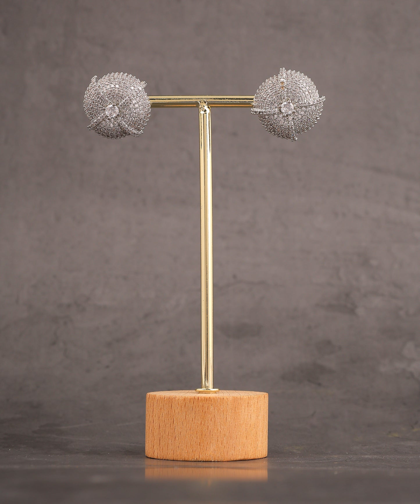 Nano Stones Ball Studs/Earrings