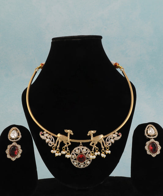 Mayurah Hasli/Necklace In Ruby