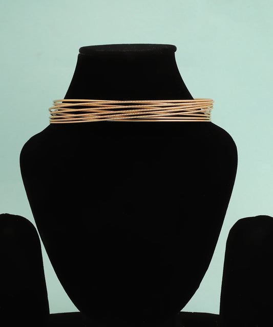 Layered Anti Tarnish Hasli/Necklace