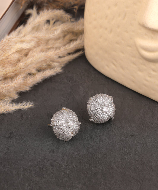 Nano Stones Ball Studs/Earrings