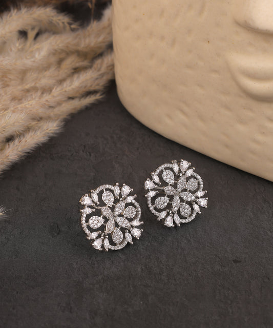 Designer Crystal Studded Studs/Earrings
