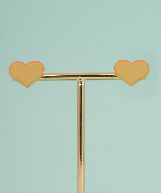 Heart Shaped Small Anti Tarnish Studs/Earrings