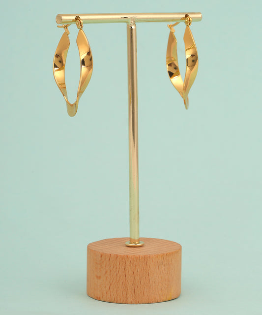 Twisted Anti Tarnish Hoops/Earrings